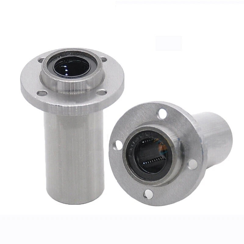 Round Flange Router Shaft Linear Bushing Bearings LMFP Series Shaft dia. 6-60mm