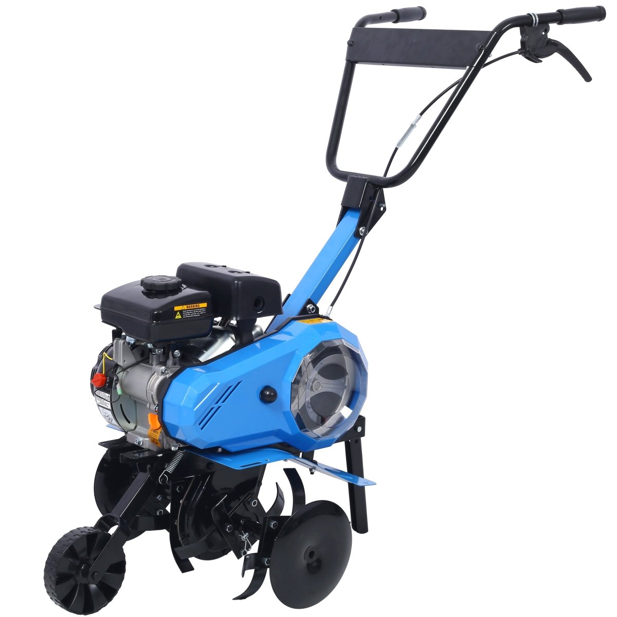 Gas - Powered 4 - Cycle 2 - in - 1 Tiller and Cultivator,78.5cc with Handle 18IN TILL WIDTH,EPA complaint - HomeDIYer