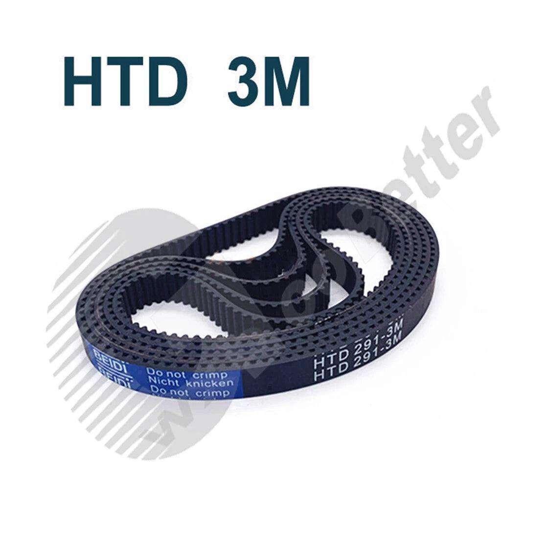 3M Timing Belt 15mm Width Closed Loop Synchronous Belt for Pulley | 90–399mm