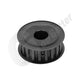 L type 25mm Timing Belt Smooth Tooth Drive Pulley 20T~40T Bore=8~28mm 45 Steel