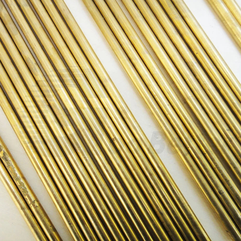 Micro Brass Tube 3mm OD x 200mm (≈7.9") — Hollow Brass Pipe for Scale Models & Precision Crafts