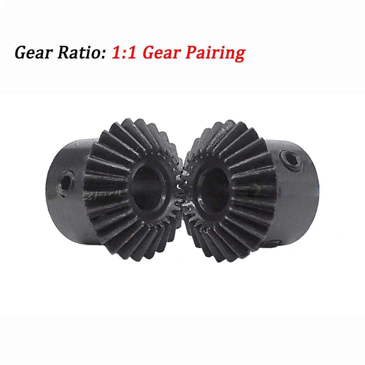 1/1.5 Mod Bevel Gear 1:1 20/25/30 Teeth Bore 5-15mm Transmission 90° 45# Steel