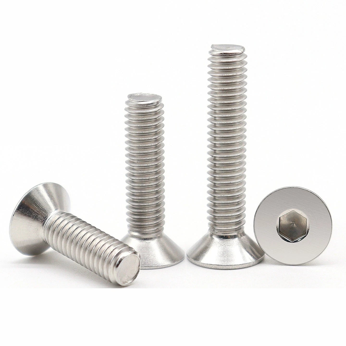A2 Stainless Steel Socket Countersunk Screws – ISO 10642, M3 M4 M5