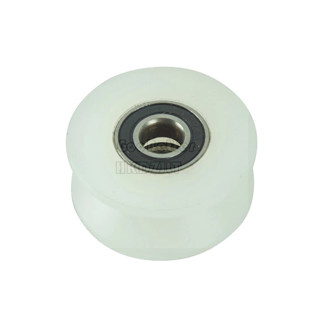 U-V-H Groove Nylon Pulley Wheel Bearing Embedded Guiding Rail Sliding Door