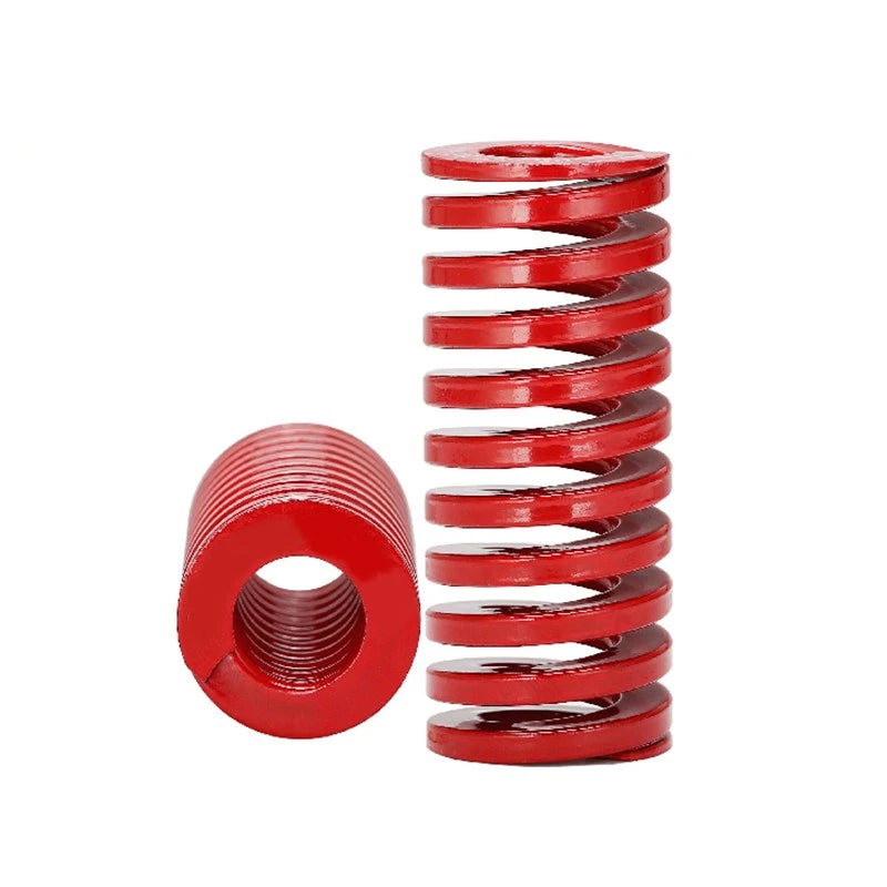 Heavy Load Duty Compression Die Spring OD 8-50mm ID 4-25mm Long 15-450mm Red