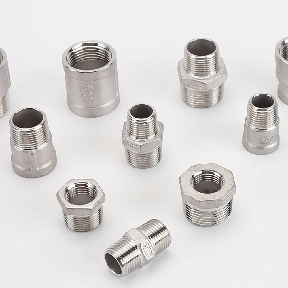 Pneumatic Push to Connect Fittings — Elbow, Tee, Straight & More | Stainless Steel Air Line