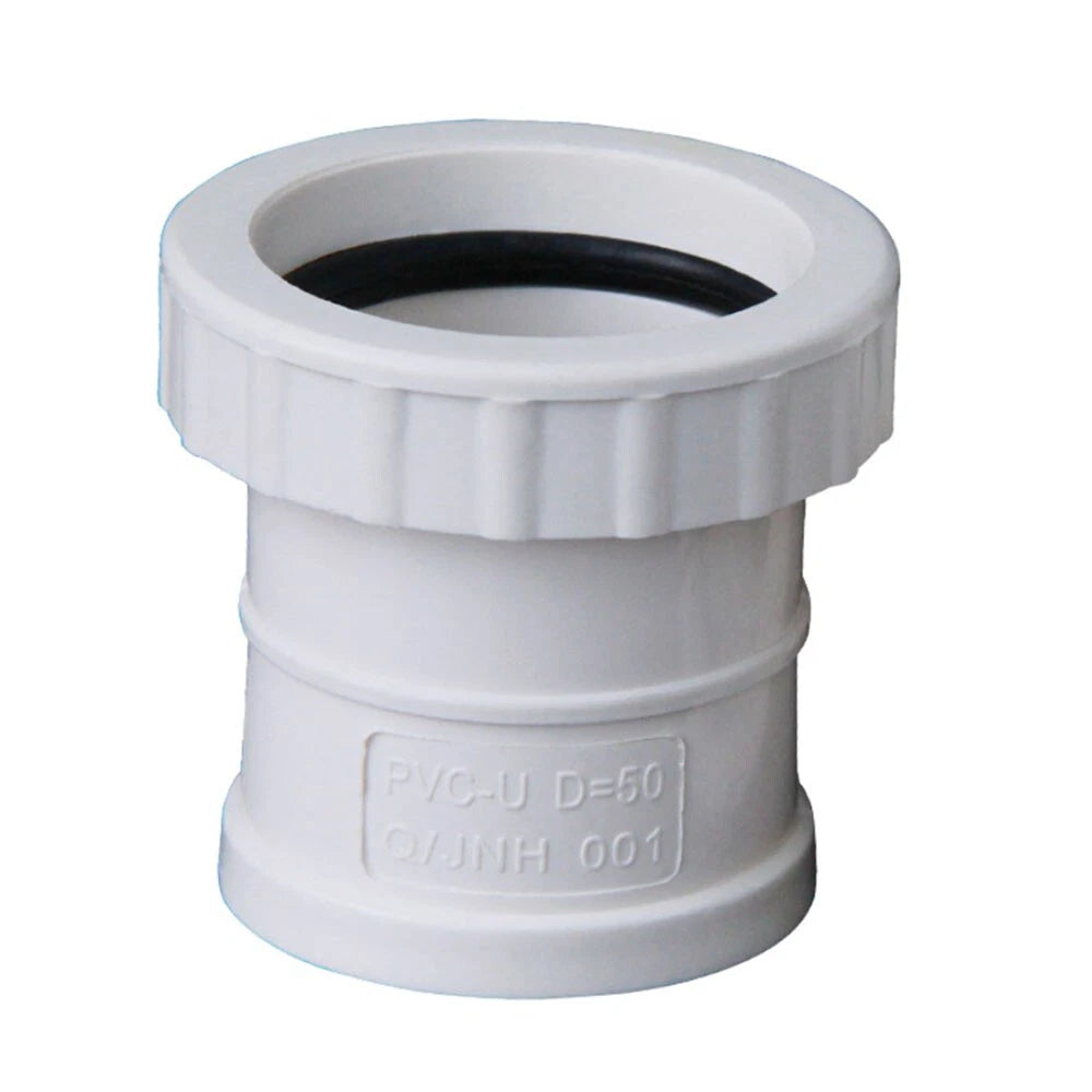 PVC Drainpipe fittings Water pipe  50mm 75mm 110mm 160mm 200mm telescopic pipe