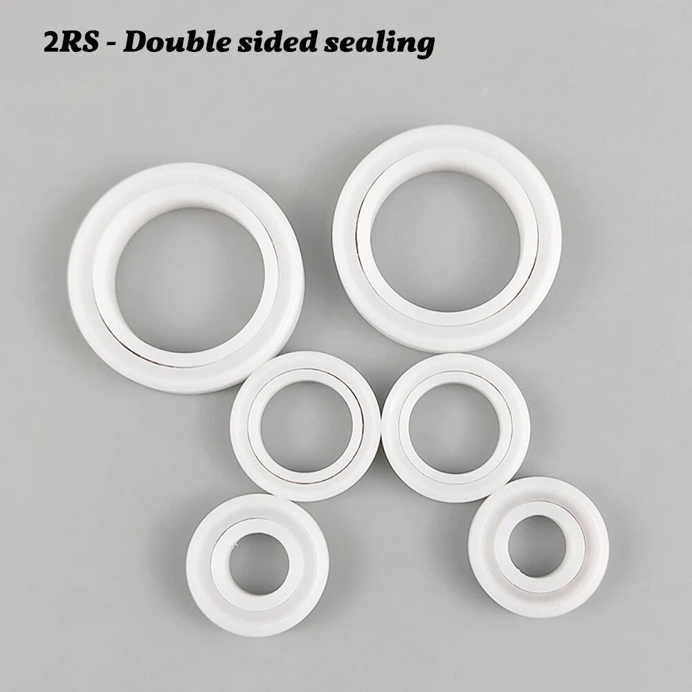 POM Plastic Bearing Glass Ball-Deep Groove Ball Bearings Various Sizes