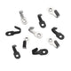 Mini J-Shaped Hooks Stainless Items Key Rack Wall Punchin Hook Kitchen Bathroom