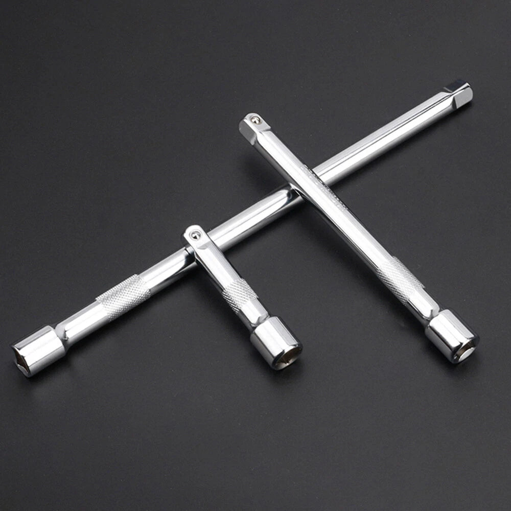 1/4" 3/8" 1/2" Ratchet Wrench Socket Adaptor - Extension Bar 52/76/101/150/250mm