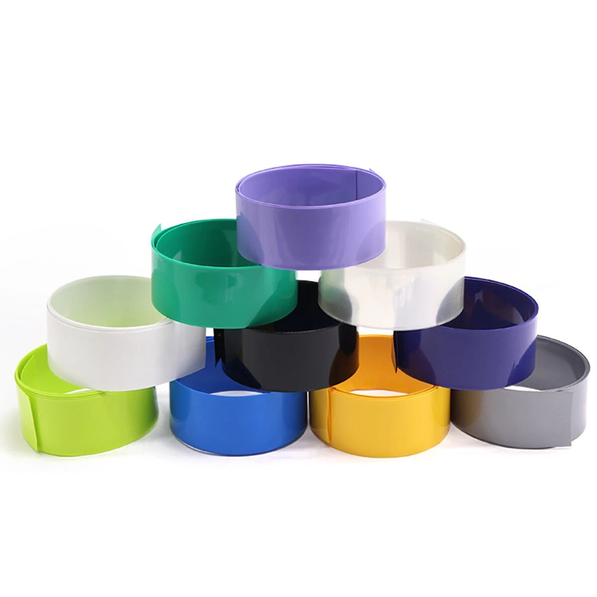 PVC Heat Shrink Tubing for RC Battery Packs — 7mm to 150mm, Multiple Colors