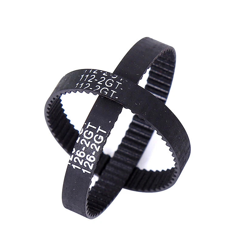 2GT Closed-Loop Timing Belt 6mm Wide — CNC & 3D Printer Drive Belt, 300mm–396mm Perimeter