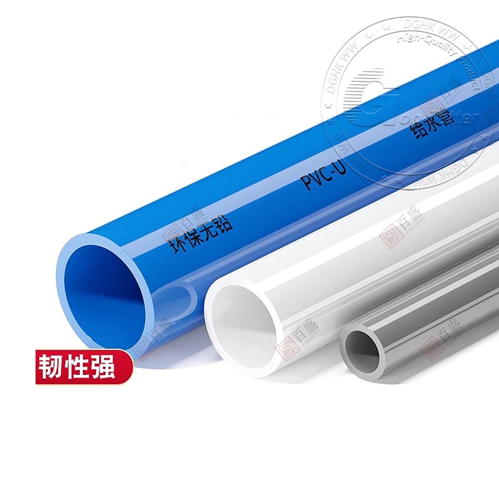 Solvent Weld PVC Overflow Pipe — 16mm to 110mm | White, Grey, Blue | 200mm & 500mm