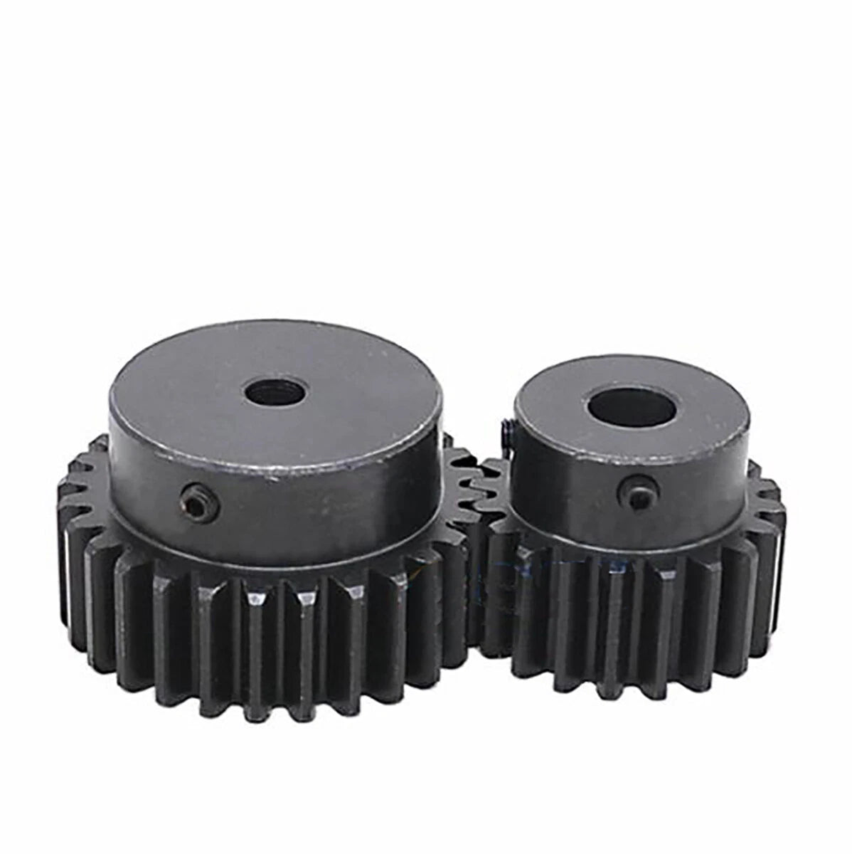 2 Mod Spur Gear 2M 12T-40T Teeth Transmission Gear w/Step 45# Steel Motor Gear