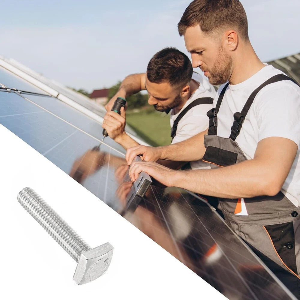 M4 M5 Small Head Square Bolt — 304 Stainless Steel, Multiple Lengths