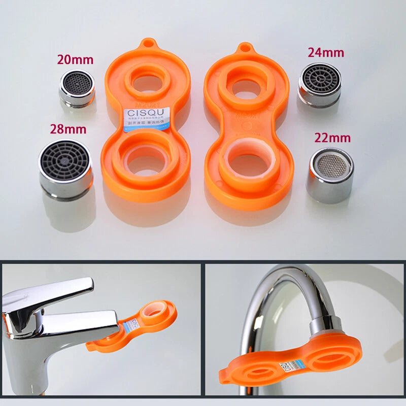 Faucet Aerator Nozzles Keys Spout Removal Repair Wrench Universal Tap Spanner