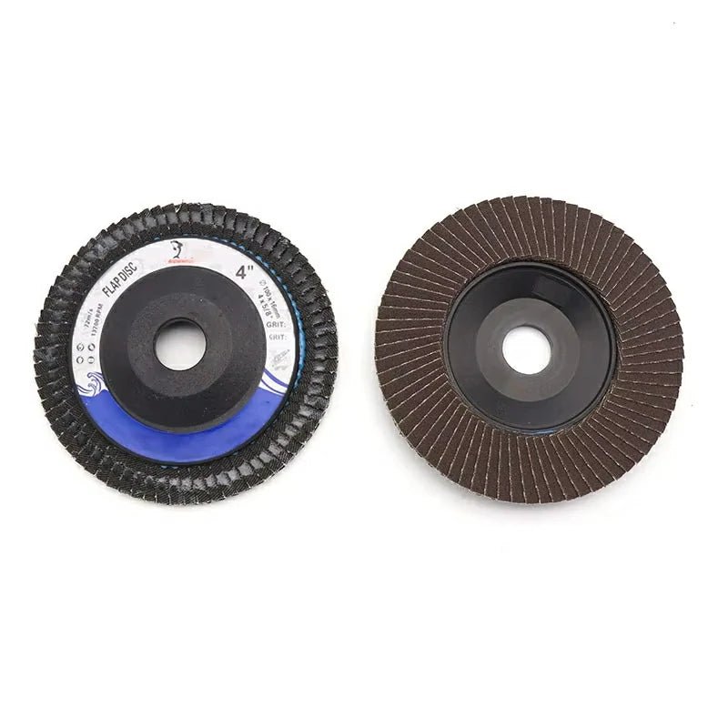 Thousand - leaf Polishing Wheels 60Grit~320Grit Chiba Polishing Wheel for Angle Grinder Wood Metal Sanding Cutting Tool Attachment - HomeDIYer
