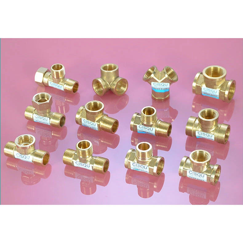 3/4" BSP Brass Pipe Fittings – Straight, Elbow, Tee, Union & Reducer Connectors