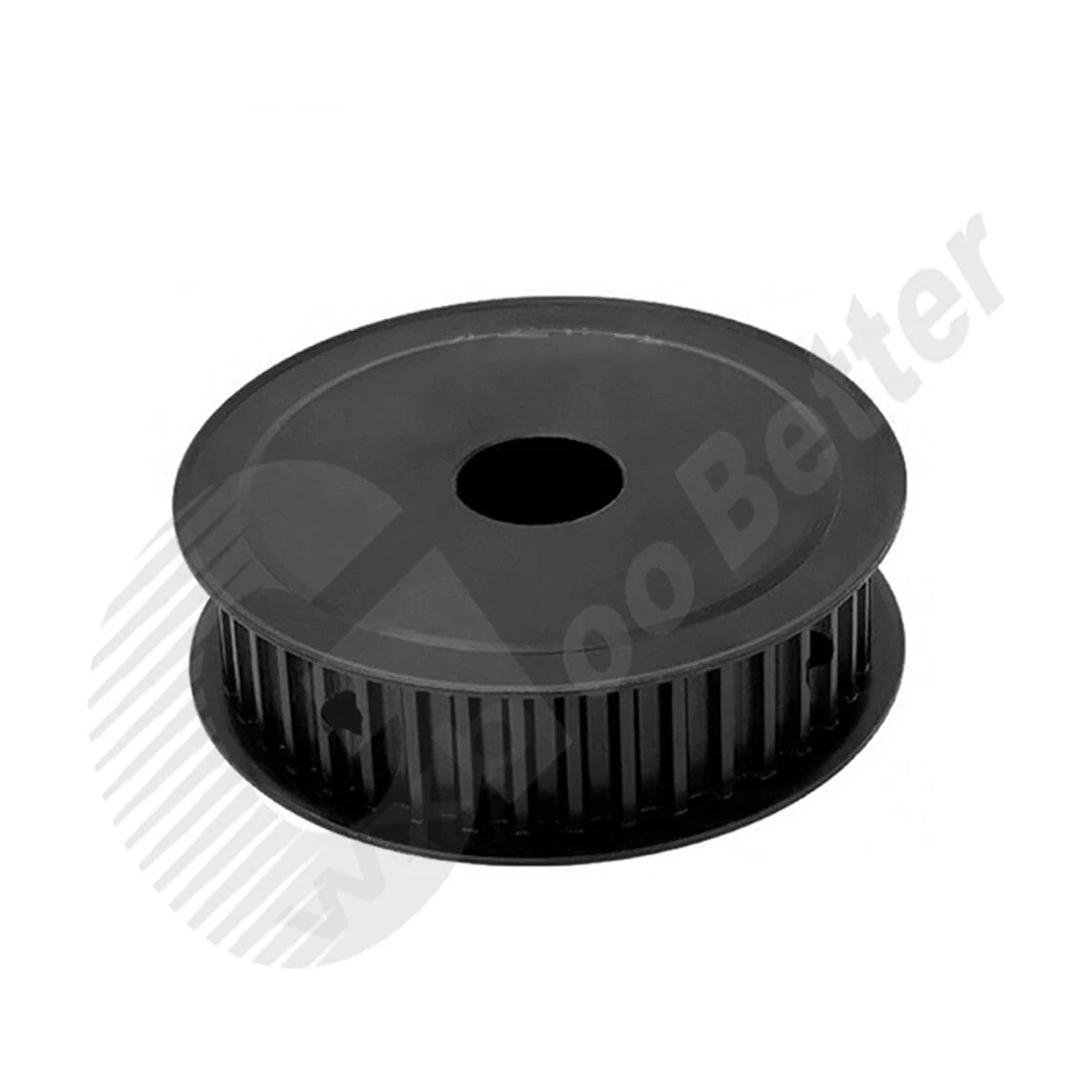 S8M 30mm Timing Belt Smooth Tooth Drive Pulley 22T~40T Bore=8~28mm Black Steel