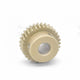 Mod 1 Worm Gear Wheel Brass 40 Tooth Worm Shaft 45# Steel-Brass Bore 6 - 15 mm