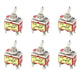 DPST Toggle Switch 4 Pin 15A 250VAC On/Off 2-Position — E-TEN 1221 (Car, Boat, Panel)