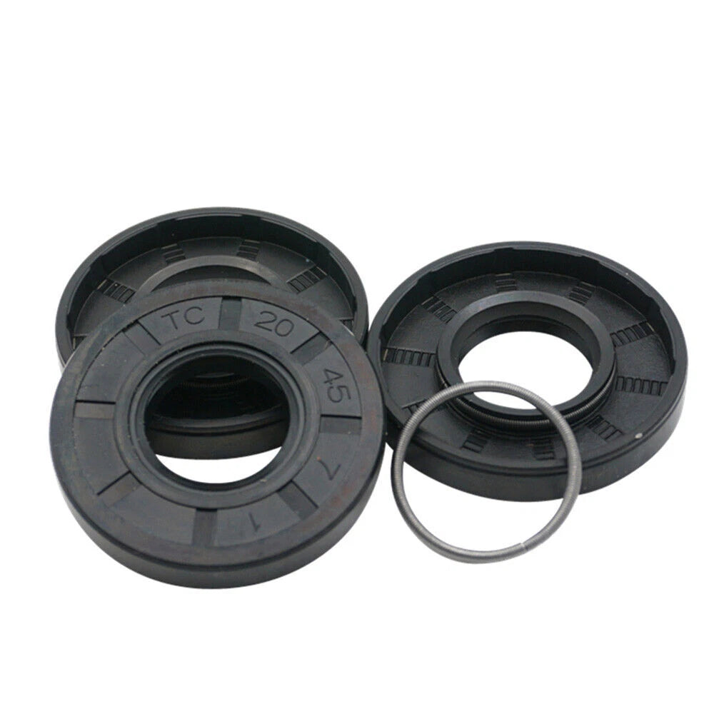 TC Oil Seal NBR Double Lip Skeleton Seal for Rotation Shaft — ID 8–35mm