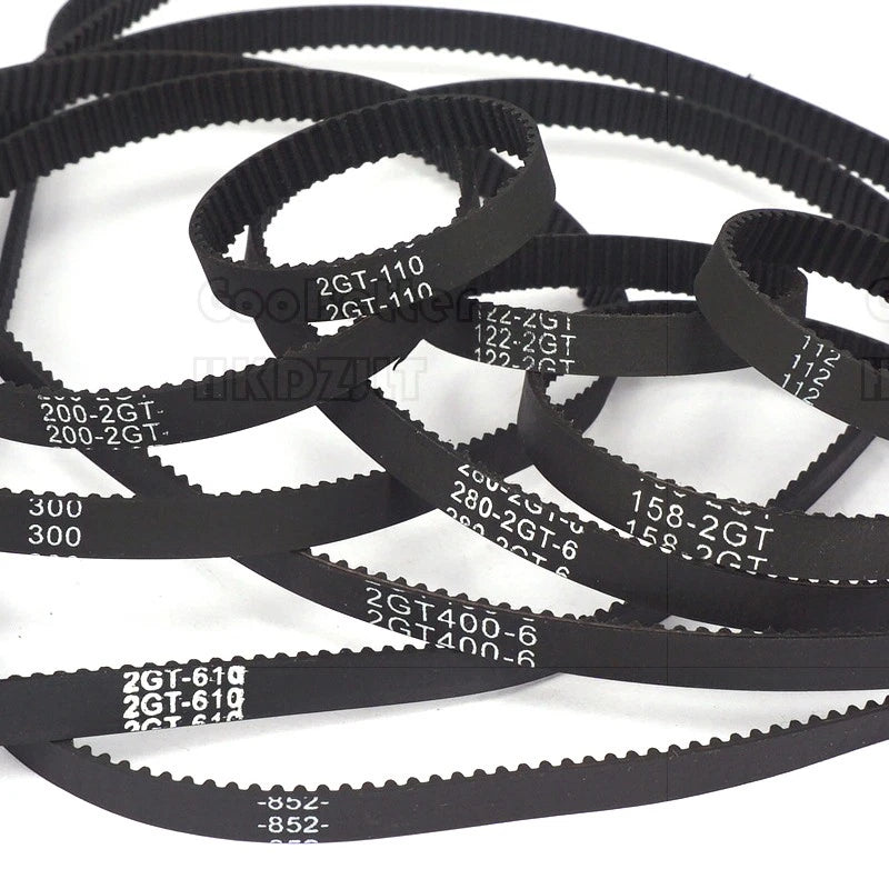 GT2 Timing Belt 6mm Width Closed Loop 2GT Synchronous Belt for CNC 3D Printer