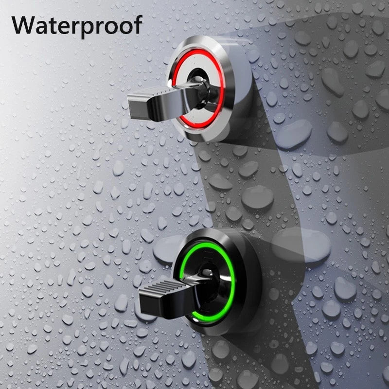 16mm Waterproof Toggle Switch – 2-Position ON/OFF with LED Indicator, 20A 250VAC