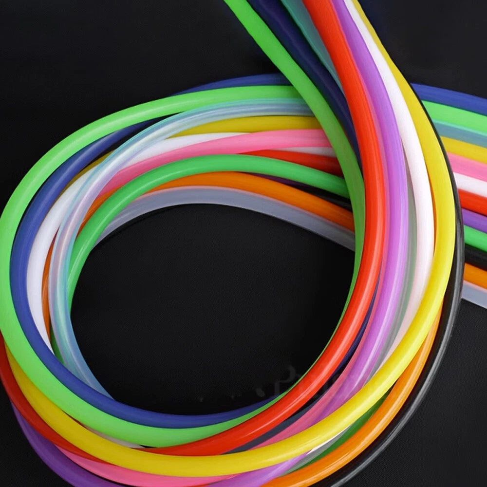 Food Grade Silicone Tube Color Hose Beer Vacuum Pipe Soft Rubber ID 1mm 2mm-8mm