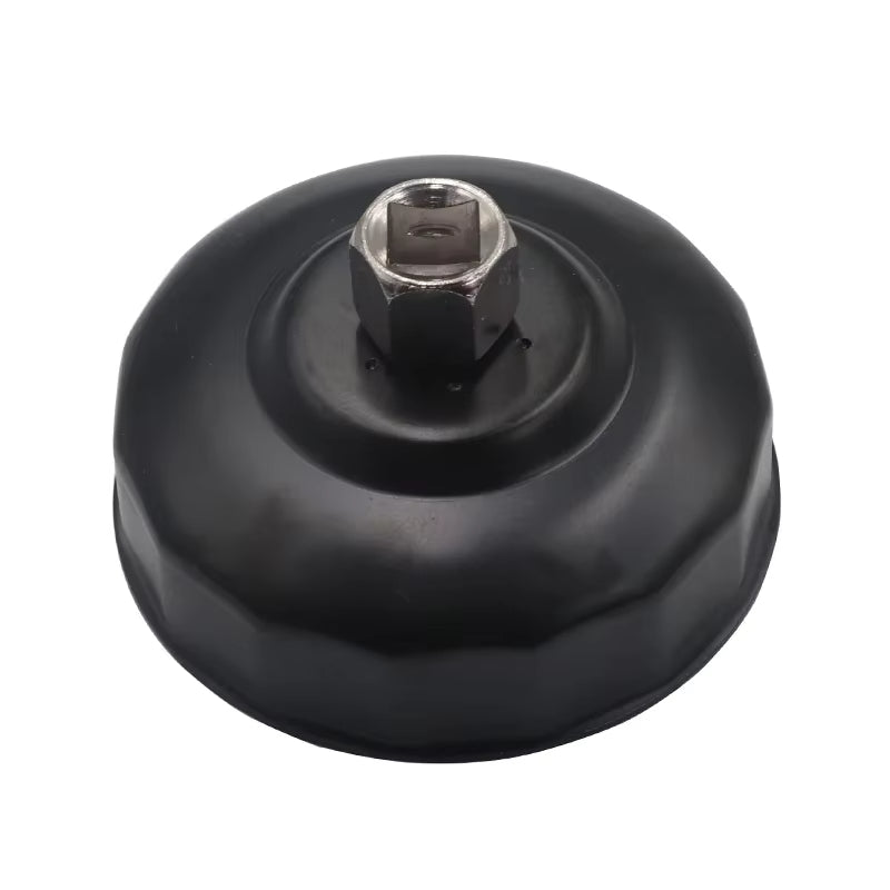 15PCS Oil Filter Cap Wrench Tool | Cup Type Oil Filter Socket Wrench Set | 3/8 inch Drive Oil Canister Socket Service Kit with 1/2 inch Adaptor - HomeDIYer