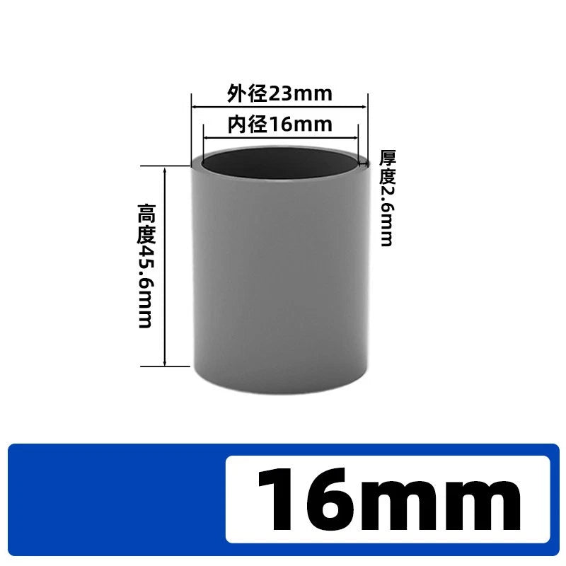 PVC Metric Pipe Fittings for Aquarium & Fish Tank — Straight, Elbow, T-piece, Ball Valve & More