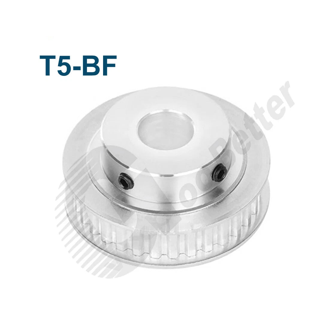 T5 15mm Timing Belt Smooth Tooth Drive Pulley 20T 22T~30T Bore=5mm~20mm w Step