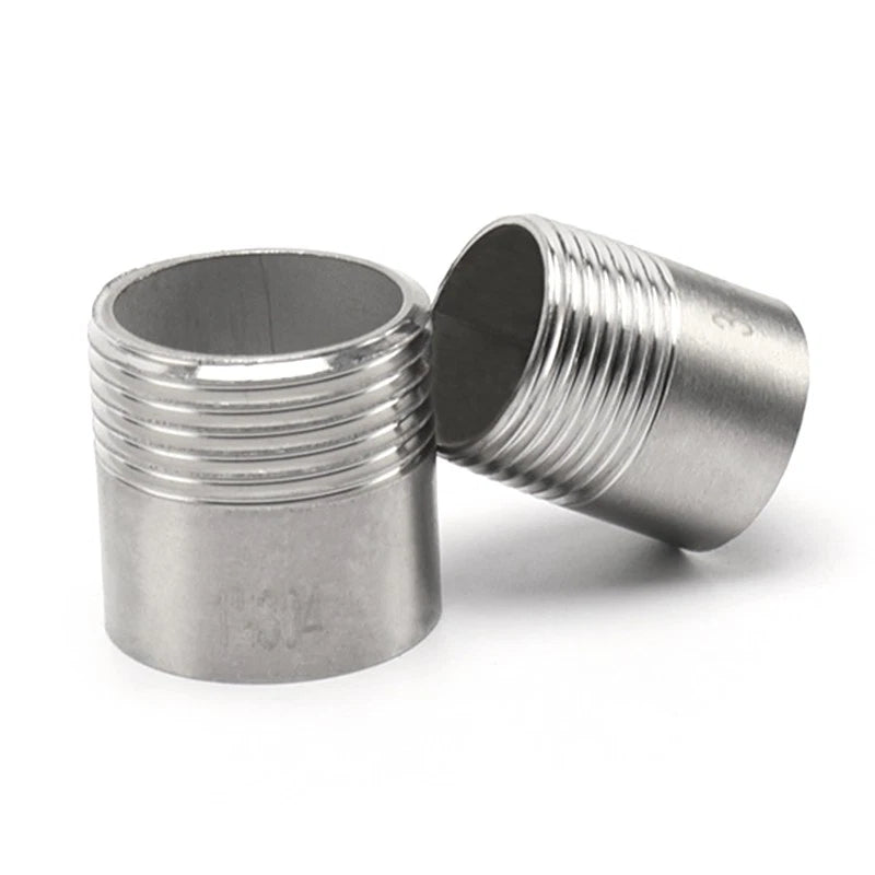 Stainless Steel Weld Nipple Male Thread Pipe Fitting 1/4"-4"