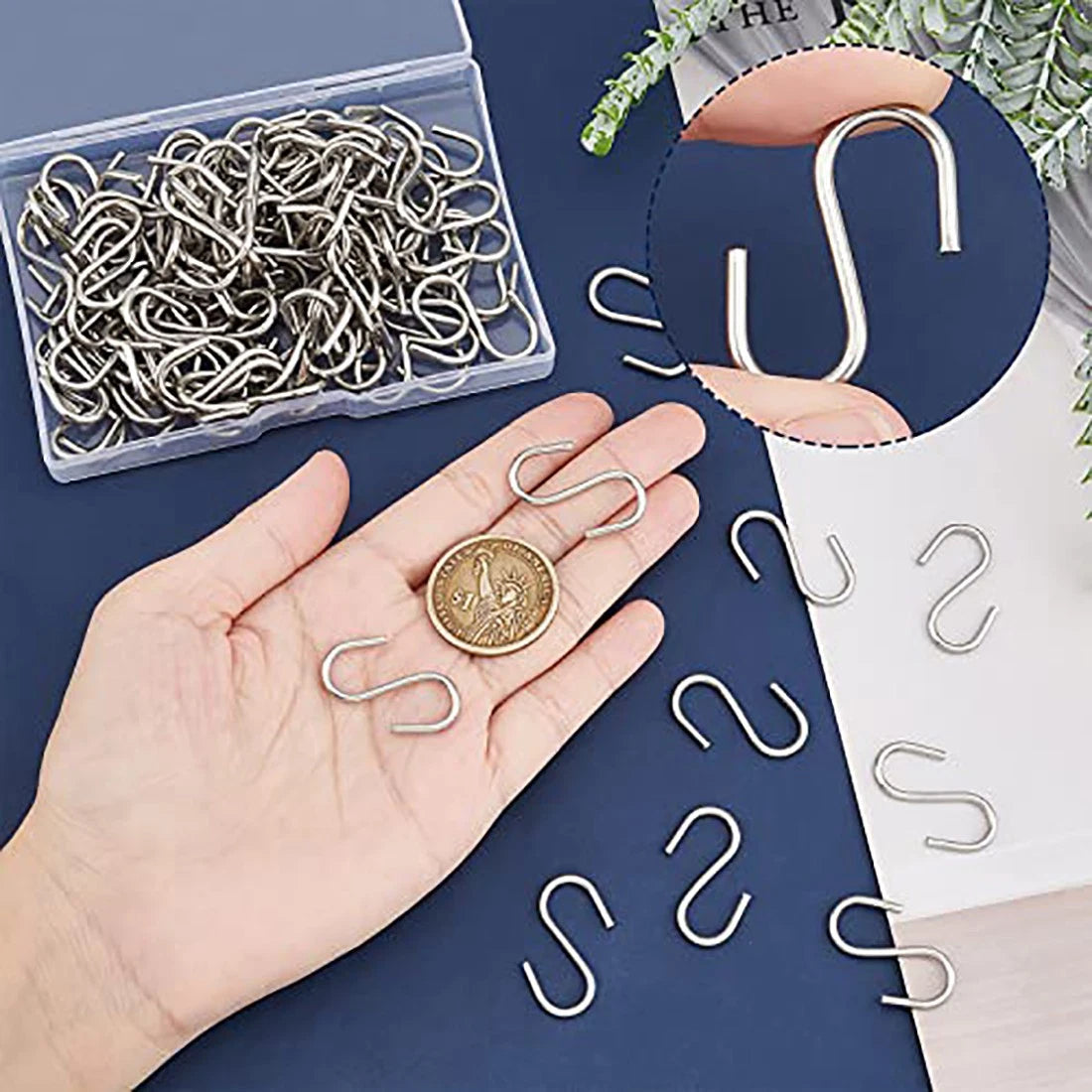 Quality Stainless S Hooks Kitchen Pan Utensil Bathroom Clothes Hanger Hanging