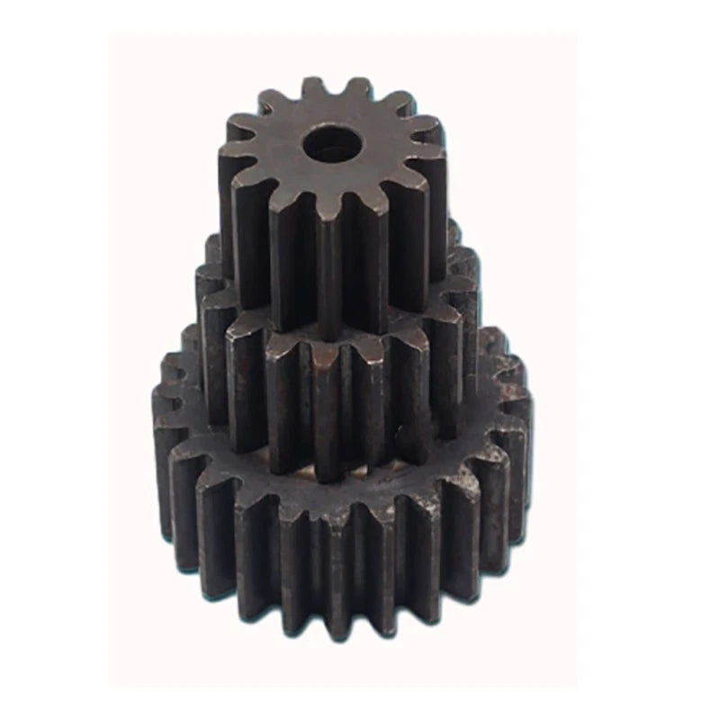 Module 5.0 Spur Gear Pinion Gears 45# Steel 10T to 38T Metal Spur Transmission
