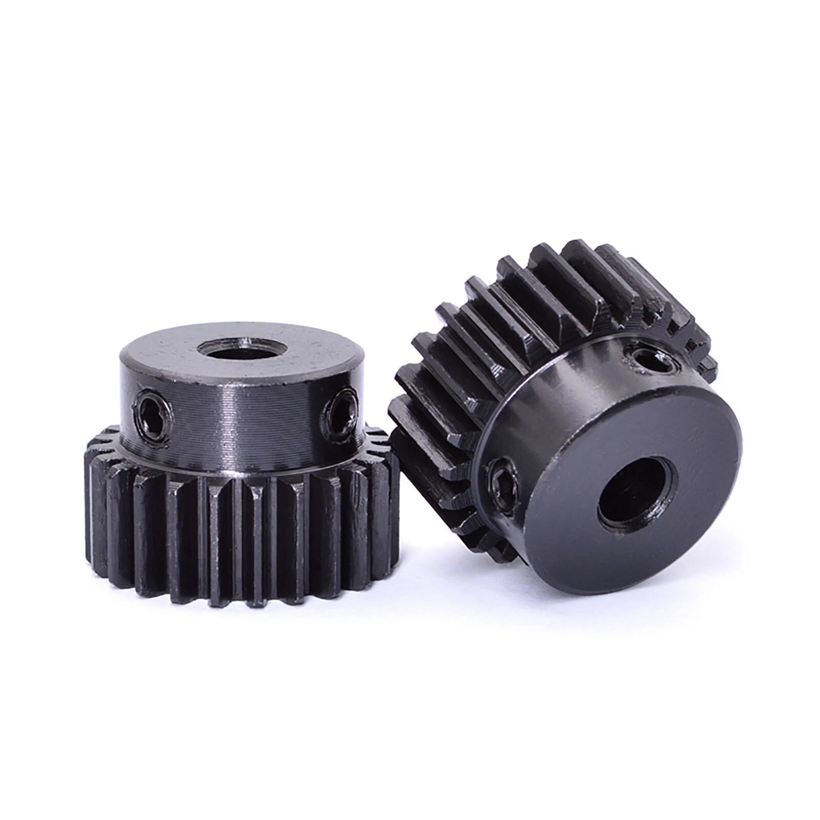 1 Mod Pinion Gear Spur Gears 10-19 Teeth 4-10mm Bore No Step/Blue Nylon/D-hole