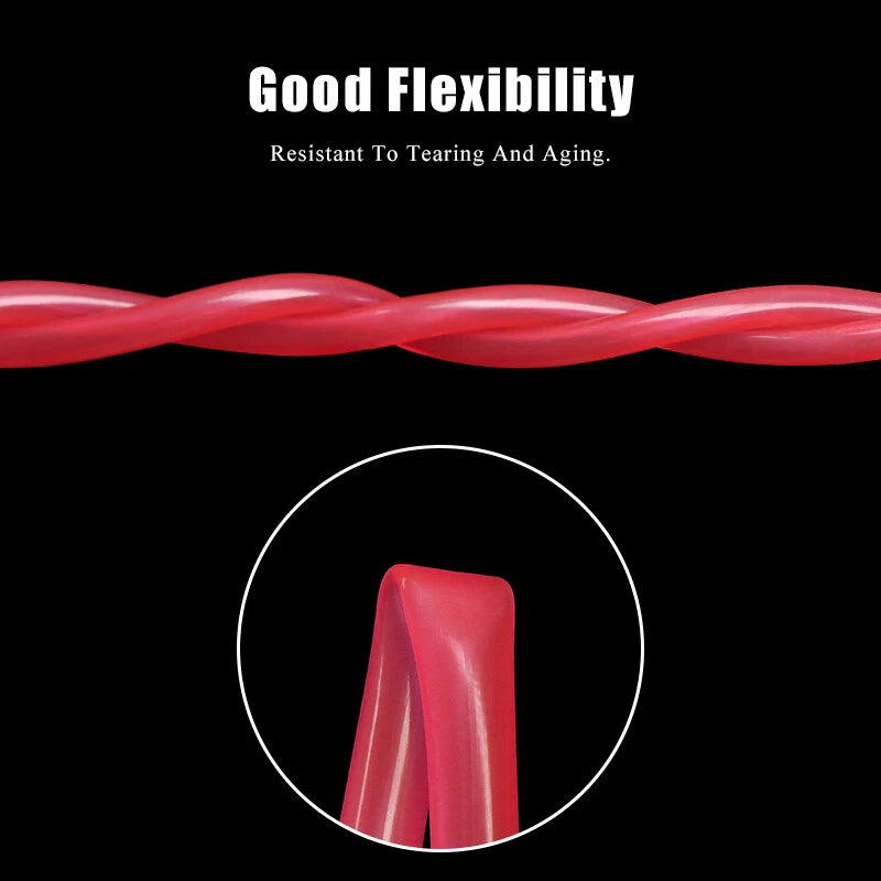 Transparent Red Silicone Tube Food Grade Beer Milk Hose Pipe Soft Rubber 3-10mm