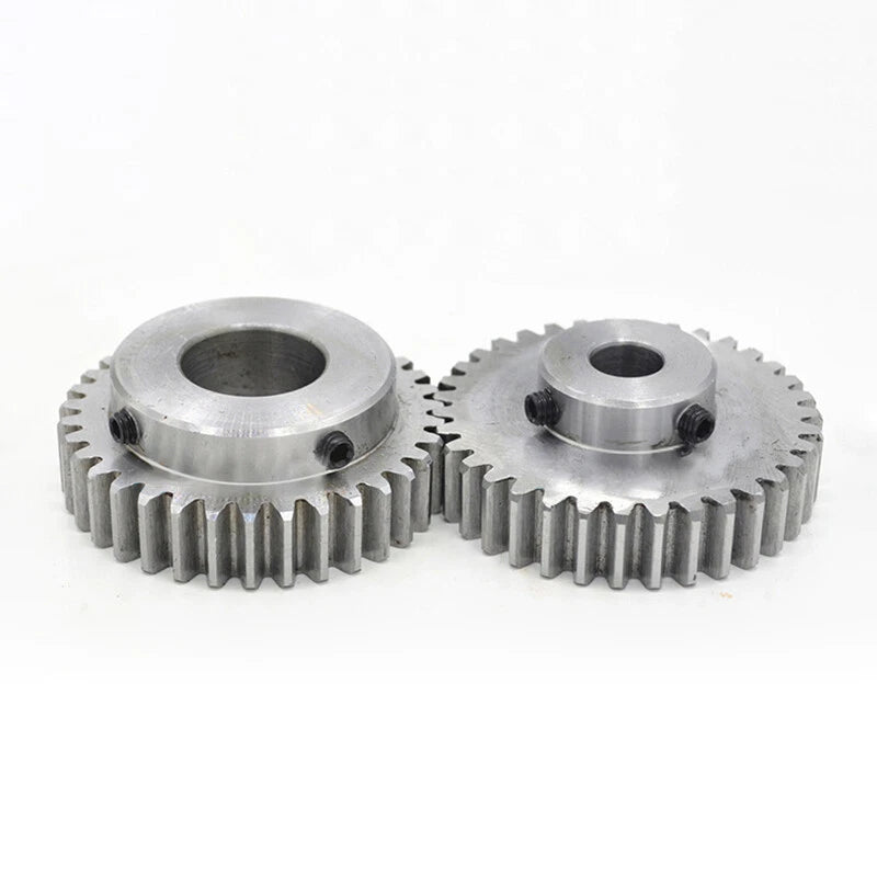 Mod 1.5 Steel 45# Unquenched Spur Pinion Gear 12-50 Teeth Motor Gear 5-25mm Bore