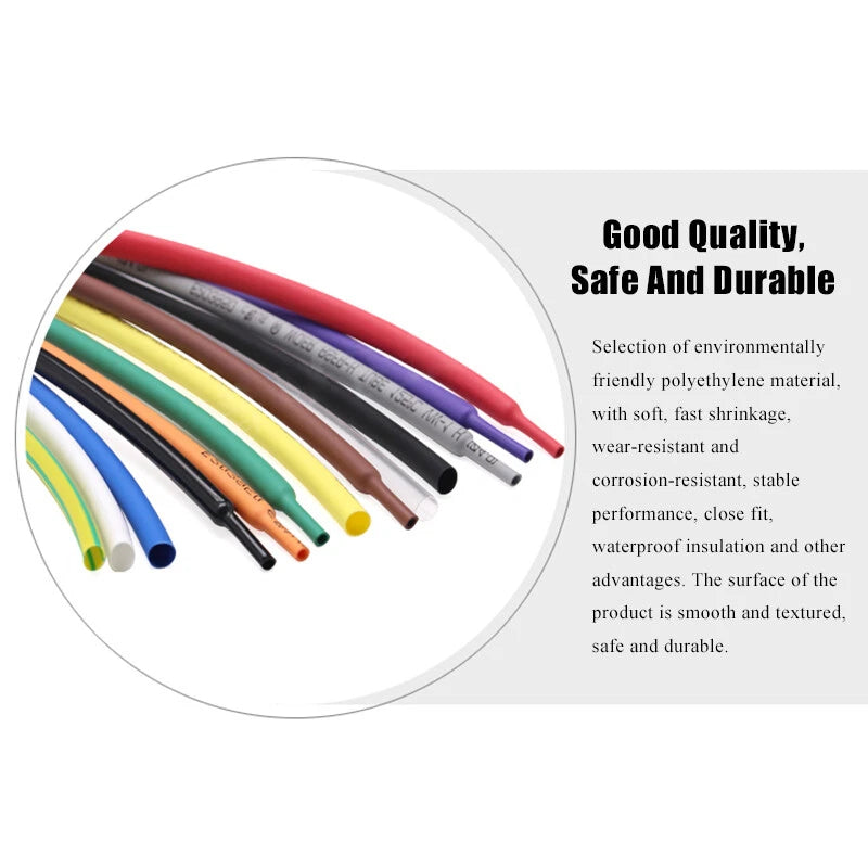 6mm Heat Shrink Tubing 2:1 – Electrical Wire Sleeve & Cable Wrap
