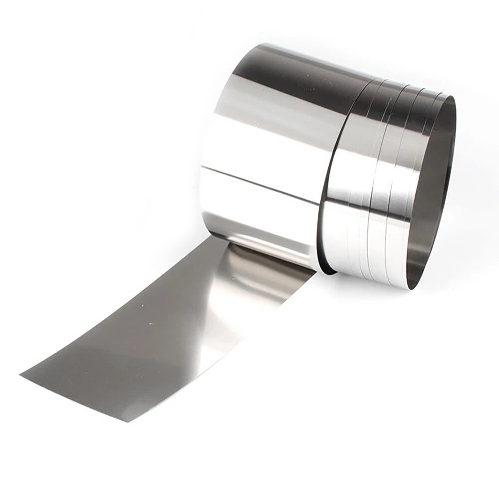 301 Stainless Steel Sheet — 0.01mm to 0.45mm Thin Metal Plate, Multiple Sizes