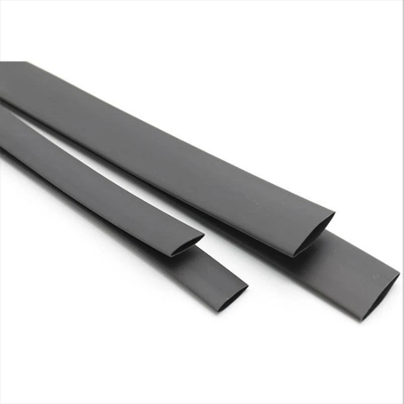 Black Heat Shrink Tubing 10mm–45mm | Polyolefin Electrical Sleeving — 25M / 50M / 100M Rolls - HomeDIYer