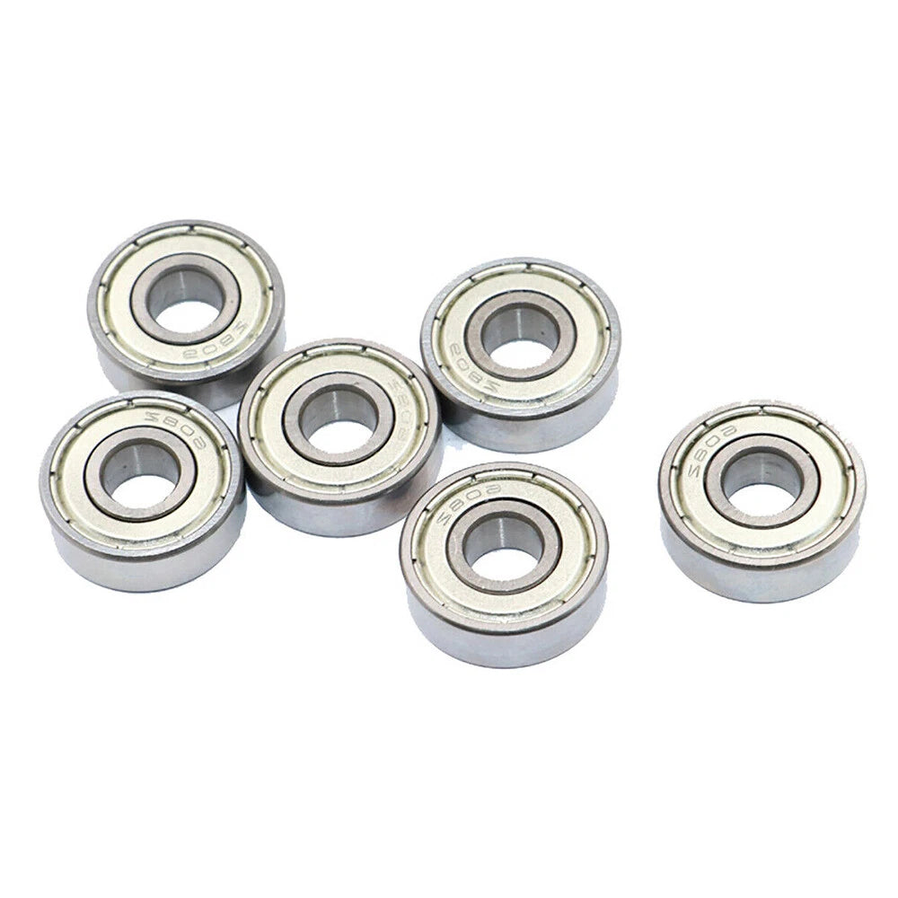 Bore 2 to 40mm Miniature Deep Groove Ball Bearings Shielded Bearings NO.6 Series
