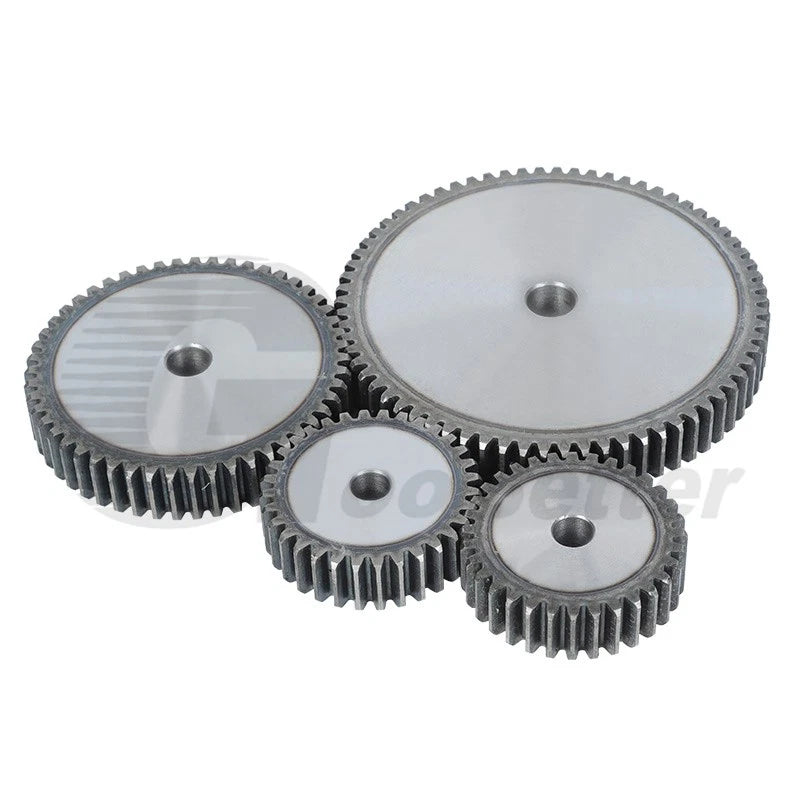 3/4/5 Mod 10T - 32T Spur Gear 45# Steel Pinion Gear Thickness 30mm 35mm 40mm