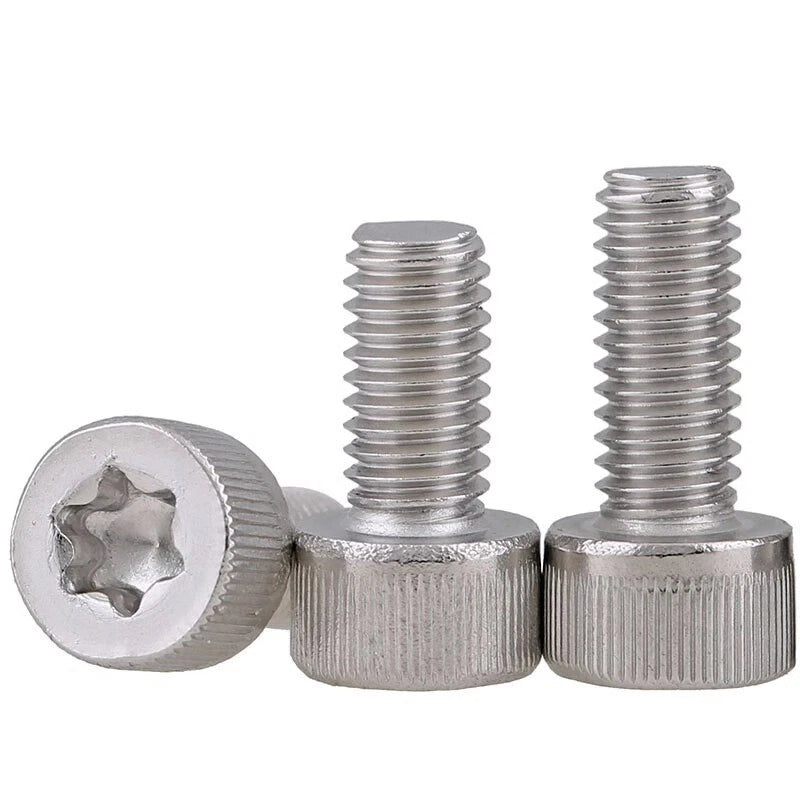 Torx Socket Cap Head Screws – M2 to M5, A2 Stainless Steel, Security Machine Bolts (304 Stainless)