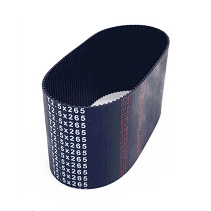 T2.5 Closed Loop Timing Belt — 2.5mm Pitch, 6/10/15/20mm Width, 105–3650mm for CNC & Pulley Drives