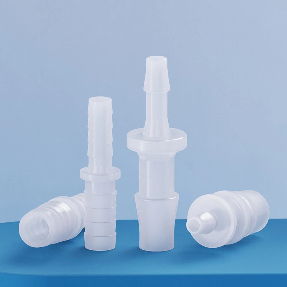 Plastic Straight Barbed Connector Reducer Joiner Tubing Pipe Hose Fitting Water