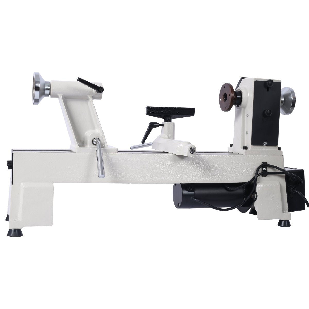 12" x 18" Wood Lathe, Benchtop Wood Lathe Machine 3/4 HP Infinitely Variable Speed 650 - 3800 RPM for Woodworking, Woodturning - HomeDIYer