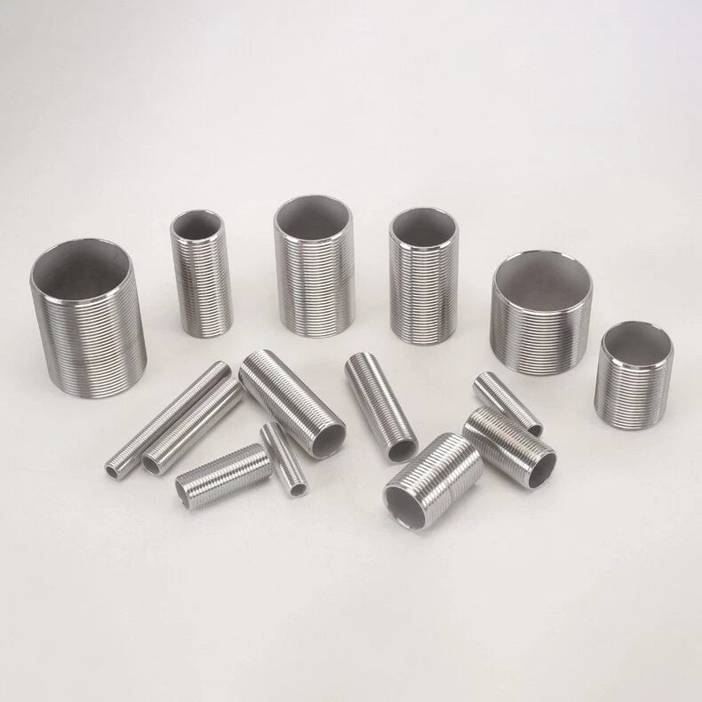 Male Thread Stud Rod A2 Stainless Steel Connector Pipe Fitting — 1/4" to 2"