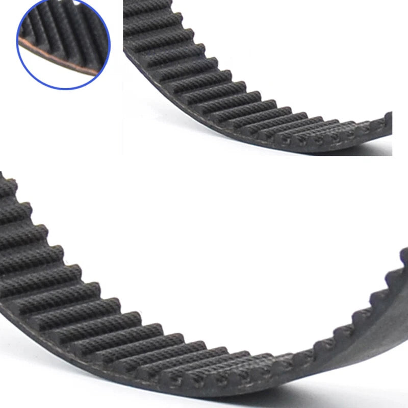 HTD 5M Rubber Timing Belt Closed Loop — 10mm & 15mm Width, 175mm–1880mm