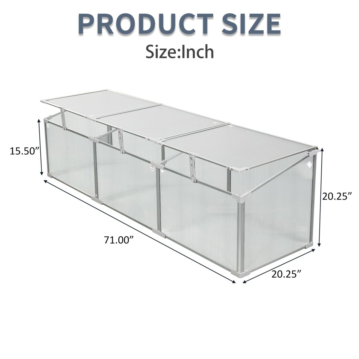 Polycarbonate Greenhouse for Outdoors in Winter - HomeDIYer